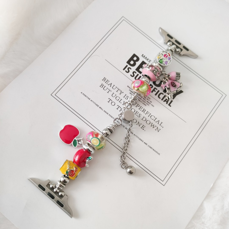 Apple Watch S11 DIY метална гривна във формата на плод за жени