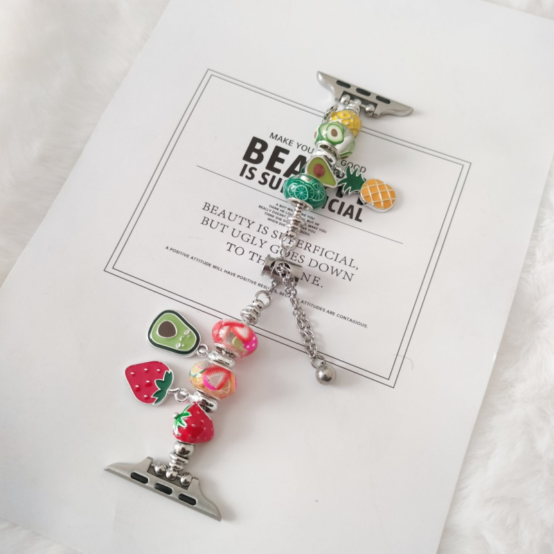 Apple Watch S11 DIY метална гривна във формата на плод за жени