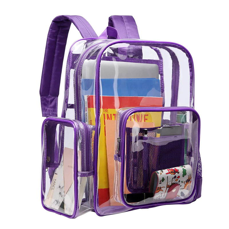 PVC školska torba ruksak, unisex, 20-35L, vodootporna, za 16-inčni laptop
