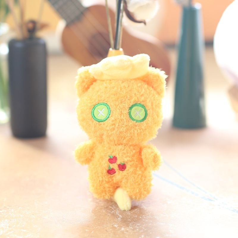 Κούκλα λούτρινο άλογο με μπρελόκ — υπερ-μαλακό κοντό λούτρινο ύφασμα, γέμισμα PP βαμβάκι, μάρκα Praying bear