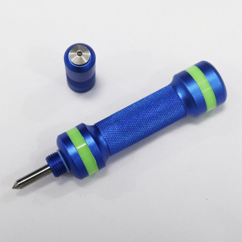 Automobilski čekić za razbijanje stakla - mini sigurnosni alat za bijeg, prenosiv, aluminijska legura, 70 g, prilagodljiva obrada