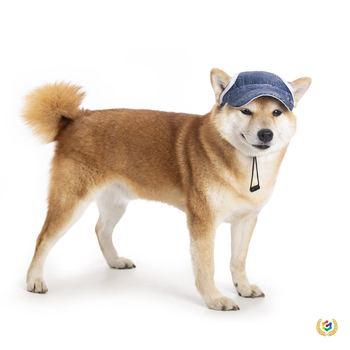 Háziállat‑baseball sapka színazonos mintával, pamut-poliészter anyag, twill szövés, jacquard szövés, négy évszakra alkalmas