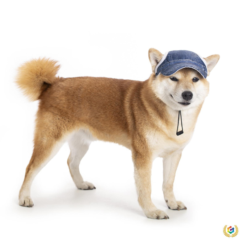 Háziállat‑baseball sapka színazonos mintával, pamut-poliészter anyag, twill szövés, jacquard szövés, négy évszakra alkalmas