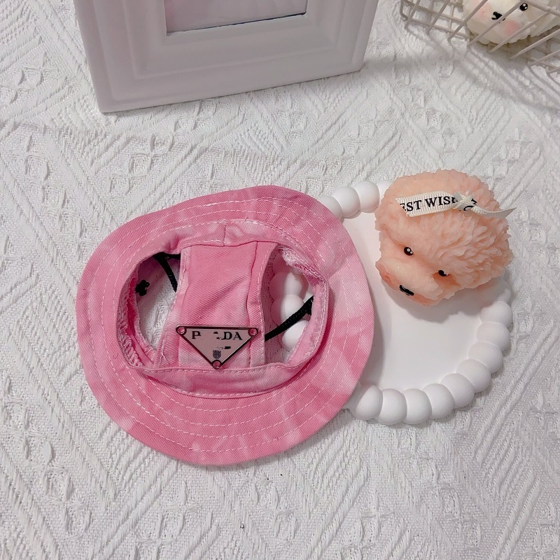 Kutyas napkalap monokróm mintával, pamut twill anyagból, tie-dye feldolgozással, négy évszakra megfelelő.