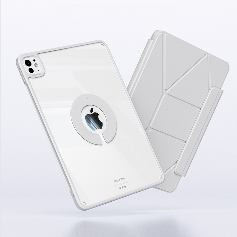 TPU κάθετη προστατευτική θήκη για Apple iPad Pro/Air/Mini – ανθεκτική στους κραδασμούς, βάση-στήριξη, διάχυση θερμότητας, μαγνητική πρόσφυση, αντι-δακτυλικά αποτυπώματα