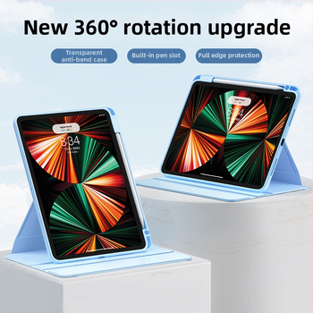 Silikónový ochranný kryt pre Apple iPad Pro Air 4, 12,9-palcový tablet, 2020–2021