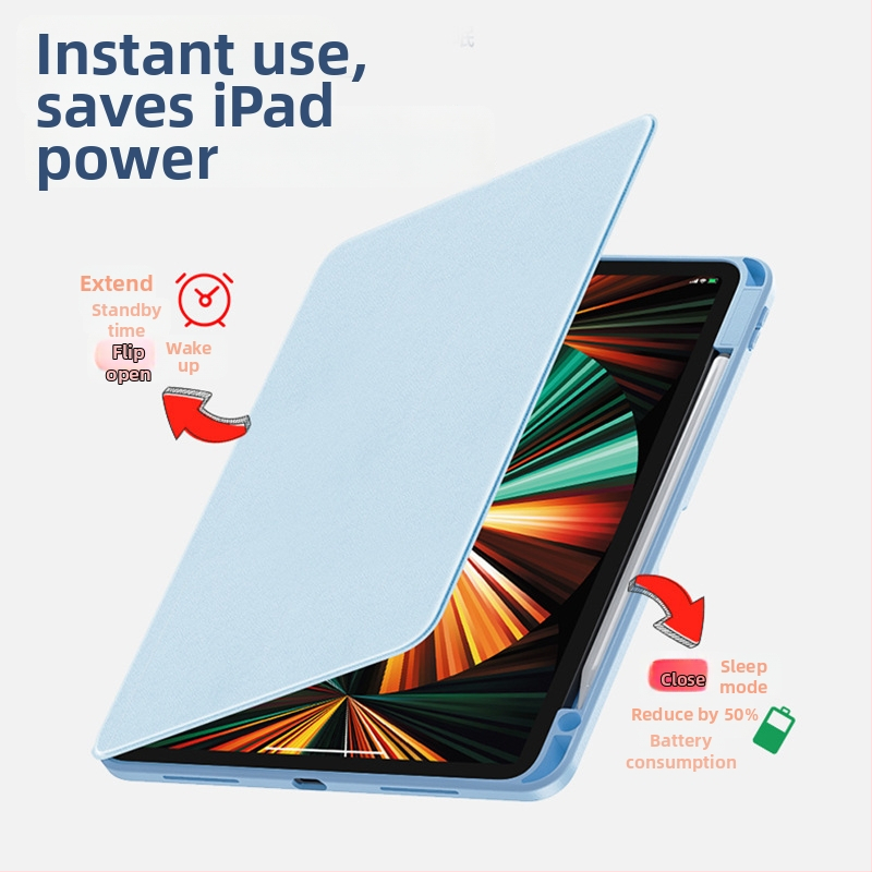 Silikónový ochranný kryt pre Apple iPad Pro Air 4, 12,9-palcový tablet, 2020–2021