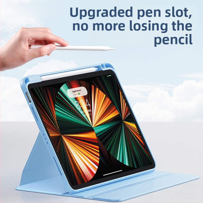 Silikónový ochranný kryt pre Apple iPad Pro Air 4, 12,9-palcový tablet, 2020–2021
