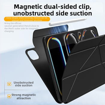 Benwis púzdro pre iPad Air 5/6 a Pro 13 – TPU, magnetické, proti nárazu, stojan, funkcia spánku