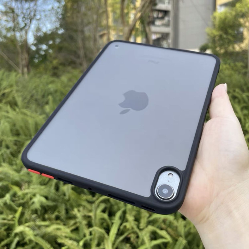 Szilikon védőtok tabletához - átlátszó, könnyű, matt felület, hőelvezetés és ütésállóság; kompatibil Apple, Samsung, OPPO, Xiaomi