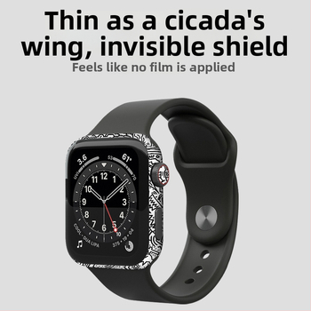 Farebná plná nálepka na rám Apple Watch 5. generácie s ochranným filmom 3Se4