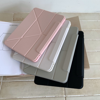 Θήκη iPad για Apple, TPU+PC, στυλ bracket, απλός σχεδιασμός, λειτουργία ύπνου, προστασία από πτώσεις