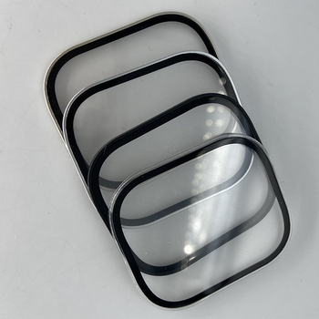 Protecție pentru ecran Apple Watch Ultra din sticlă temperată, cadru din fibră de carbon și protecție integrată