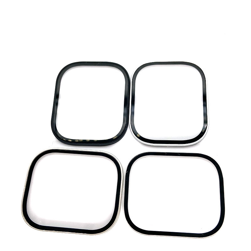 Protecție pentru ecran Apple Watch Ultra din sticlă temperată, cadru din fibră de carbon și protecție integrată