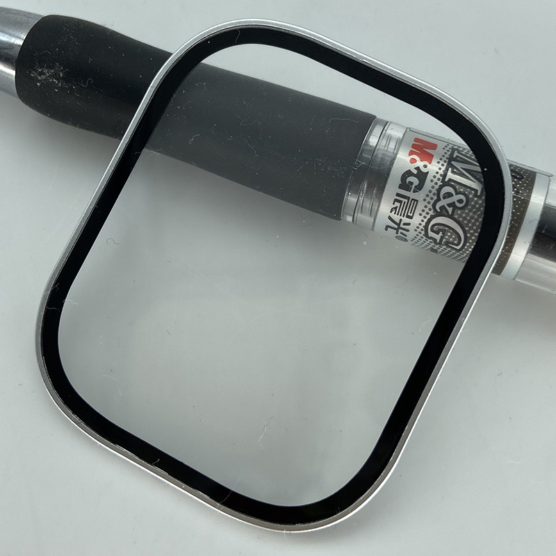 Protecție pentru ecran Apple Watch Ultra din sticlă temperată, cadru din fibră de carbon și protecție integrată