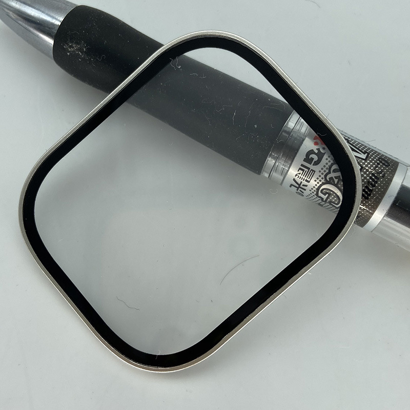 Protecție pentru ecran Apple Watch Ultra din sticlă temperată, cadru din fibră de carbon și protecție integrată