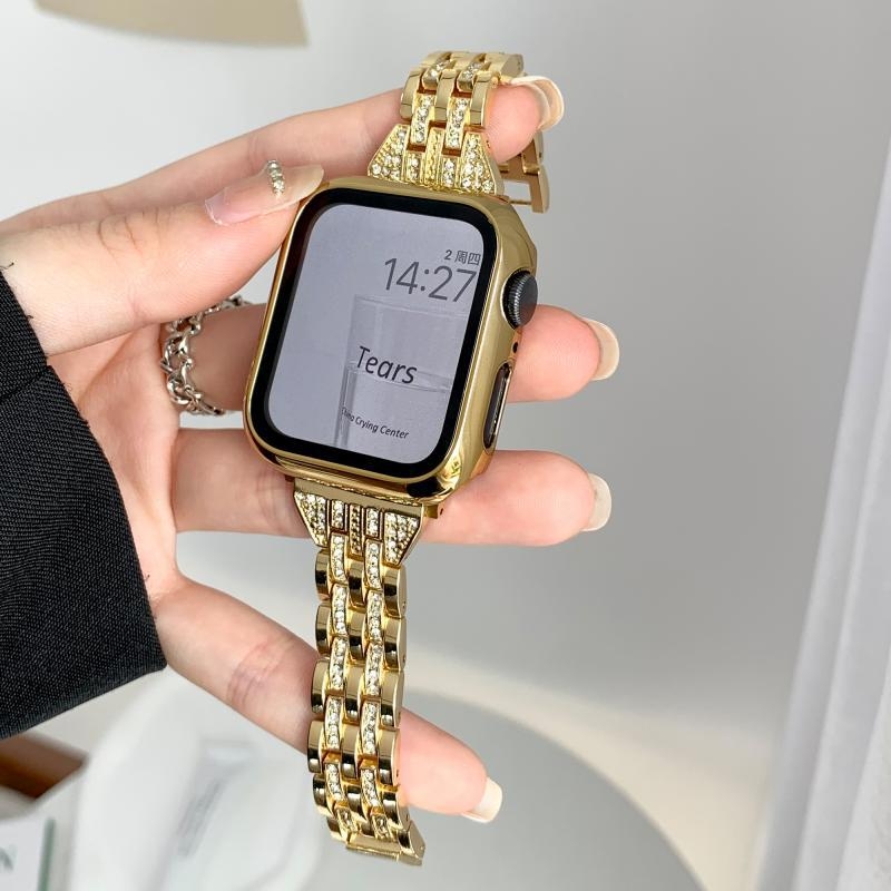 Kućište za Apple Watch S10 s PC kućištem i tvrdom zaštitnom folijom, kompatibilno sa Serijama 9/8/7 i SE, potpuno pokriće