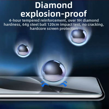 Protektor obrazovky z tvrdeného skla pre HONOR 9X/9X Pro s plným pokrytím, HD ostrosťou, proti otlačkom prstov a proti modrému svetlu