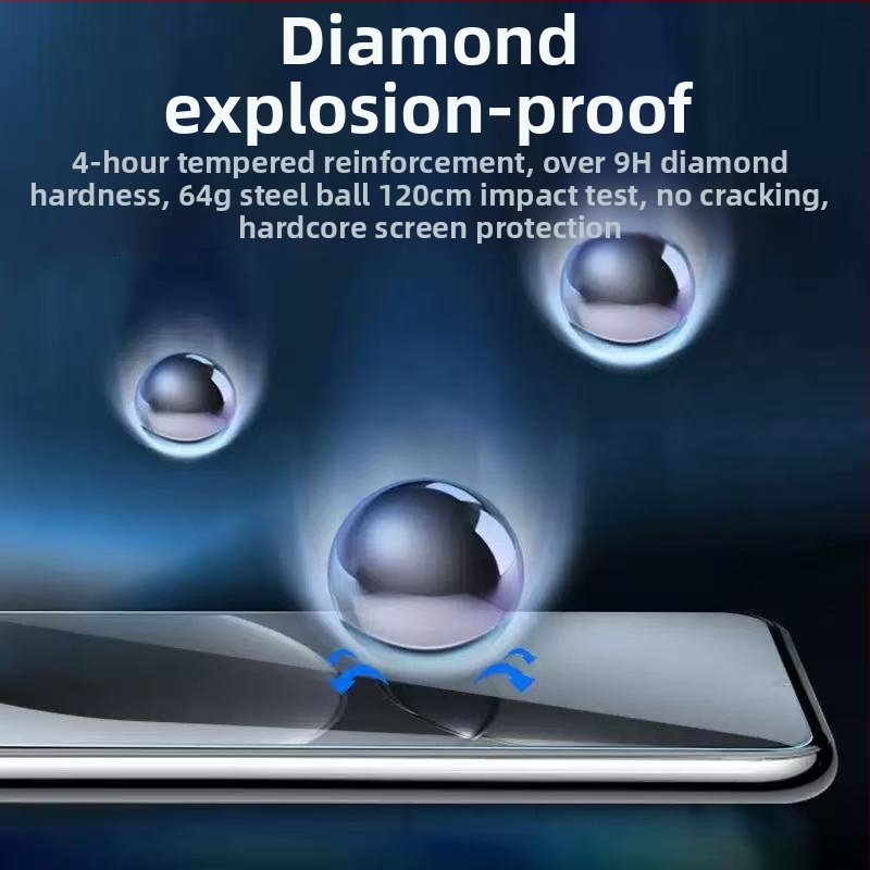 Protektor obrazovky z tvrdeného skla pre HONOR 9X/9X Pro s plným pokrytím, HD ostrosťou, proti otlačkom prstov a proti modrému svetlu