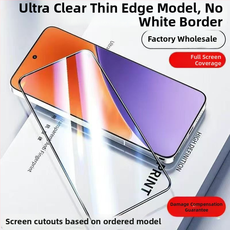 Protektor obrazovky z tvrdeného skla pre HONOR 9X/9X Pro s plným pokrytím, HD ostrosťou, proti otlačkom prstov a proti modrému svetlu