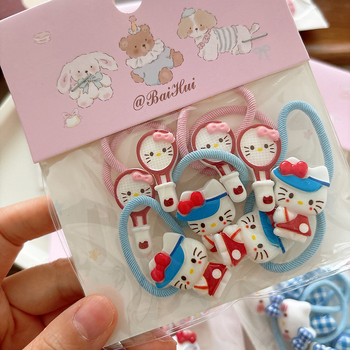 Аксесоари за коса за деца – карикатурни персонажи, пластмаса/смола, ръчно изработени, подходящи за възраст 0–10 години