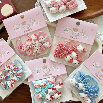 Аксесоари за коса за деца – карикатурни персонажи, пластмаса/смола, ръчно изработени, подходящи за възраст 0–10 години