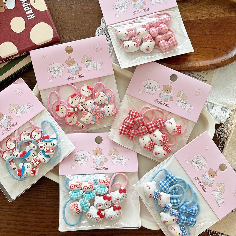 Аксесоари за коса за деца – карикатурни персонажи, пластмаса/смола, ръчно изработени, подходящи за възраст 0–10 години