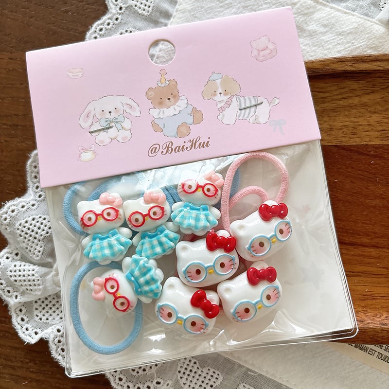 Аксесоари за коса за деца – карикатурни персонажи, пластмаса/смола, ръчно изработени, подходящи за възраст 0–10 години