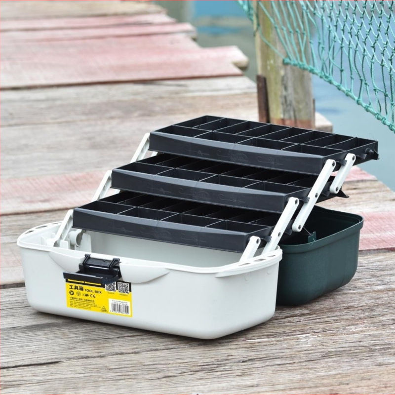 Cutie din plastic pentru unelte pentru electrician – portabilă, seria Classic, origine Ningbo, MEIJIA