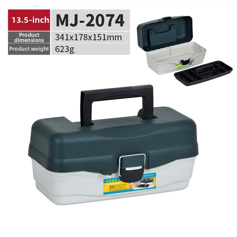Cutie din plastic pentru unelte pentru electrician – portabilă, seria Classic, origine Ningbo, MEIJIA