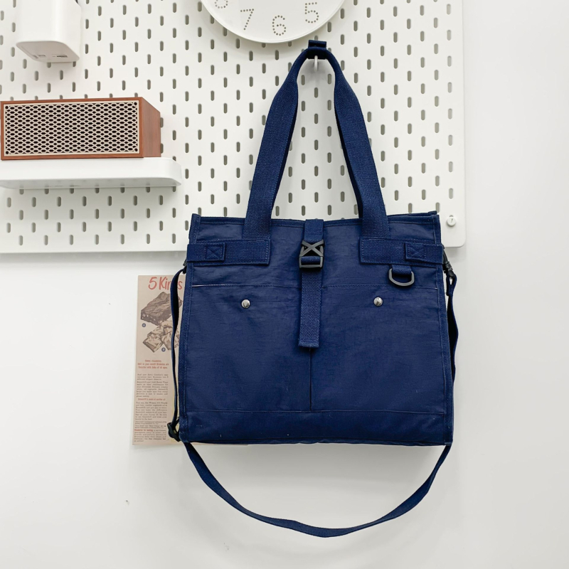 Egyrészes vállon átvetős laptop táska, vászon, japán stílusú városi egyszerűség, 15 hüvelykes laptophoz illeszkedik, 36–55 L kapacitás, légáteresztő, görbe vállpánt