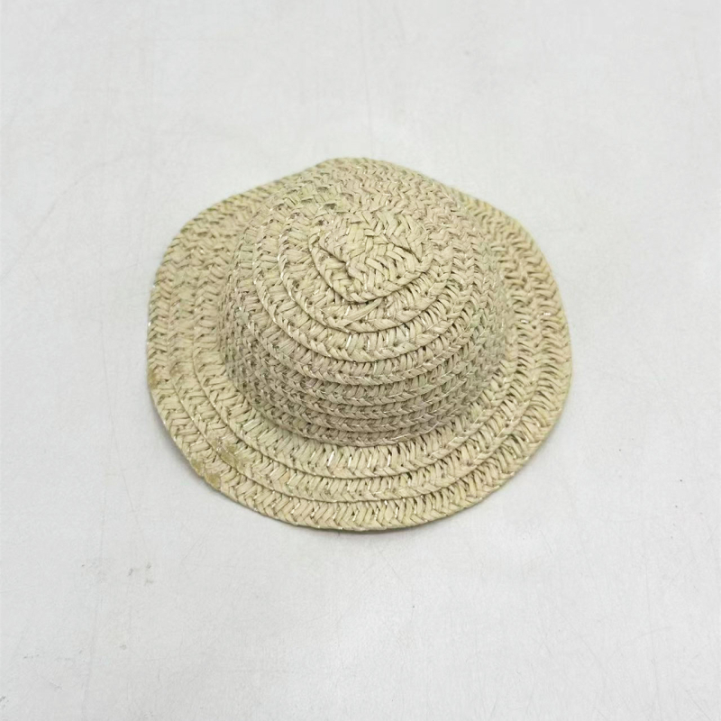 Jupai Pălărie mini monocrom din poliester pentru pisici și câini – țesătură plată, stil lejer, pentru toate anotimpurile