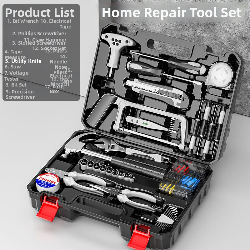 Akkumulátoros fúrókészlet lítium akkumulátorral és elektromos csavarhúzóval műanyag szerszámosládában