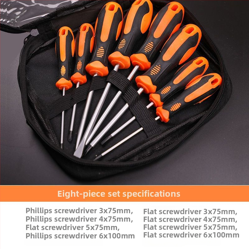 Σετ κατσαβιδιών – ανθρακούχος χάλυβας, πολυχρηστικά εργαλεία για οικιακή και επισκευή υπολογιστών, κατσαβίδια με ίσια κεφαλή, Phillips και άλλους τύπους