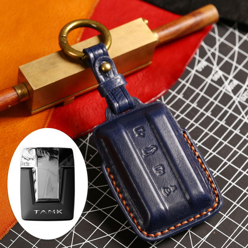 Carcasă pentru cheie WEY Tank 300 – Hallmo, piele de vită