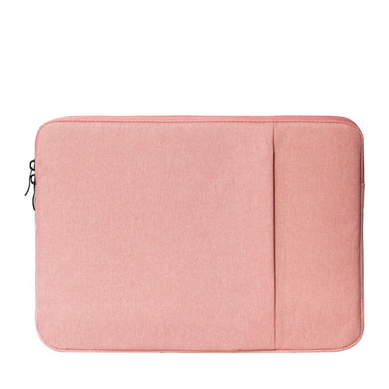 Τσάντα φορητού υπολογιστή με μικρή εσωτερική θήκη για iPad και MacBook — ύφασμα Oxford, φερμουάρ, θήκη για υπολογιστή, επένδυση πολυεστέρα