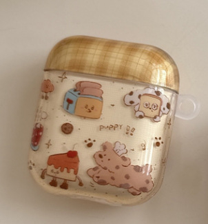 Θήκη προστασίας AirPods 4 & Pro 3 — σιλικόνη, μαλακό κέλυφος, χαρακτική με καρτούν, συμβατή με Apple