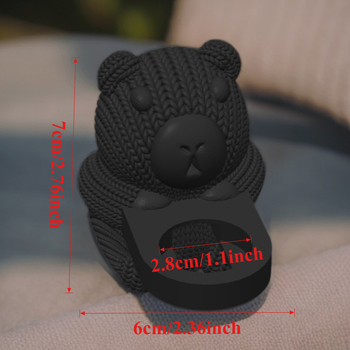 Capybara Držiak nabíjačky pre Apple Watch s úložnou škatou – Materiál: Plast; Značka: zeapoai; Kompatibilný model: AppleWatch; Typ nabíjačky: Okrúhly; Hmotnosť: 80 g