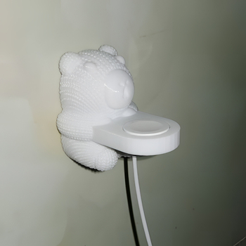 Capybara Držiak nabíjačky pre Apple Watch s úložnou škatou – Materiál: Plast; Značka: zeapoai; Kompatibilný model: AppleWatch; Typ nabíjačky: Okrúhly; Hmotnosť: 80 g