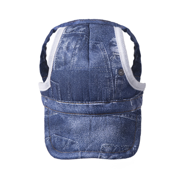 Kutyáknak és macskáknak készült, állítható baseball sapka, pamut-poliészter, szövött twill, jacquard, négy évszakos viselet