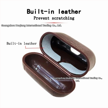 HOJAR AirPods Pro3 védőtok - műbőr, kézzel készült, multifunkcionális, univerzális Apple-kompatibilis