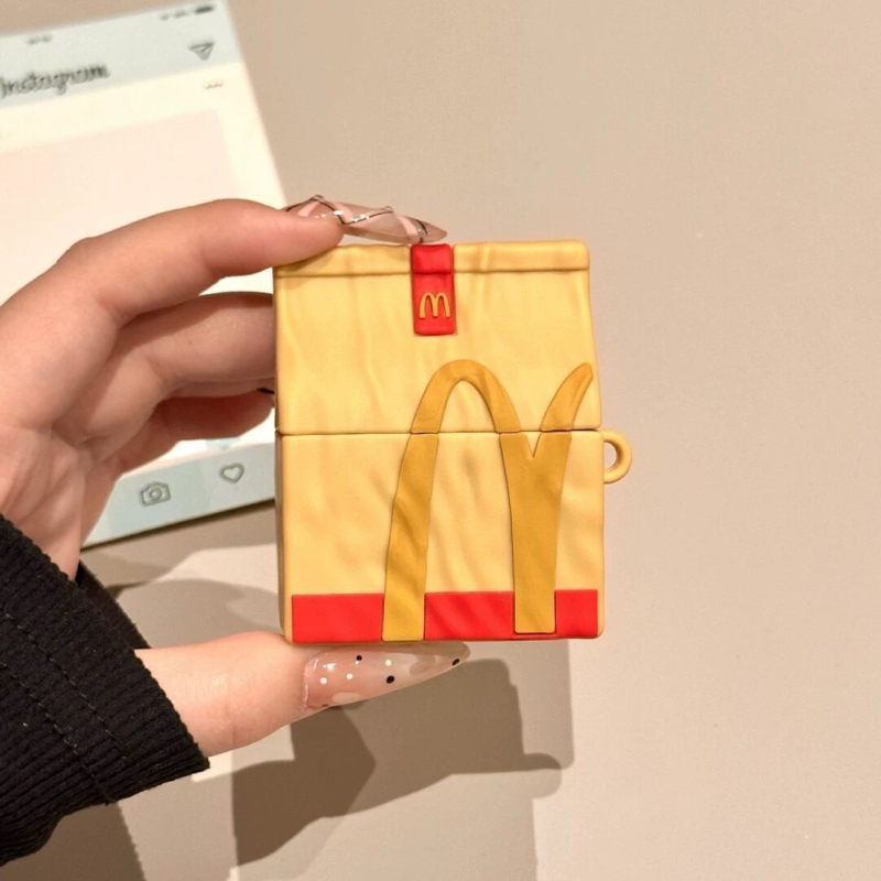 Θήκη σιλικονούς AirPods Apple, συμβατή με AirPods 1/2 Gen, Pro 3 Gen, 3ης και 4ης γενιάς; στυλ καρτούν; χειροποίητο; προσαρμοζόμενο