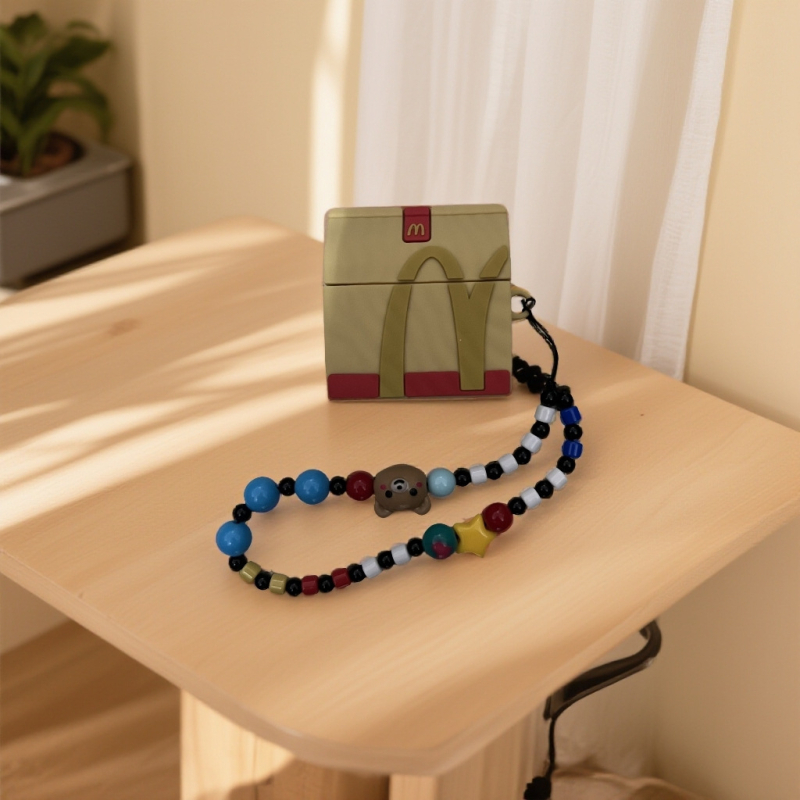 Θήκη σιλικονούς AirPods Apple, συμβατή με AirPods 1/2 Gen, Pro 3 Gen, 3ης και 4ης γενιάς; στυλ καρτούν; χειροποίητο; προσαρμοζόμενο