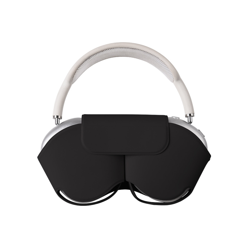 AirPods Max szilikon védőtok – embossált puha héj, Apple-kompatibilis