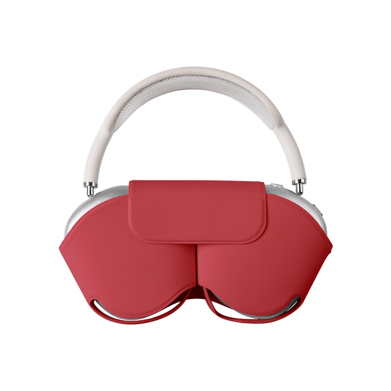 AirPods Max szilikon védőtok – embossált puha héj, Apple-kompatibilis