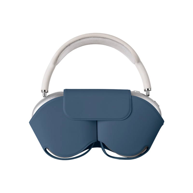 AirPods Max szilikon védőtok – embossált puha héj, Apple-kompatibilis