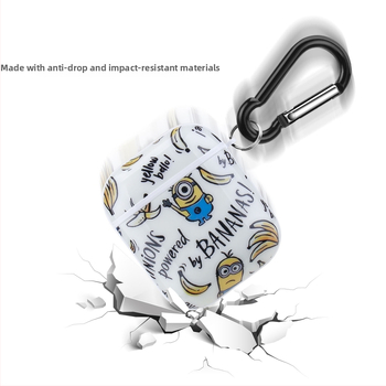 AirPods védőtok személyre szabott képpel | PC merev héj + TPU lágy réteg, IMD kivitelezés, támogatja a személyre szabást, kompatibilis AirPods 1/2, AirPods 3, AirPods Pro, AirPods Pro 2