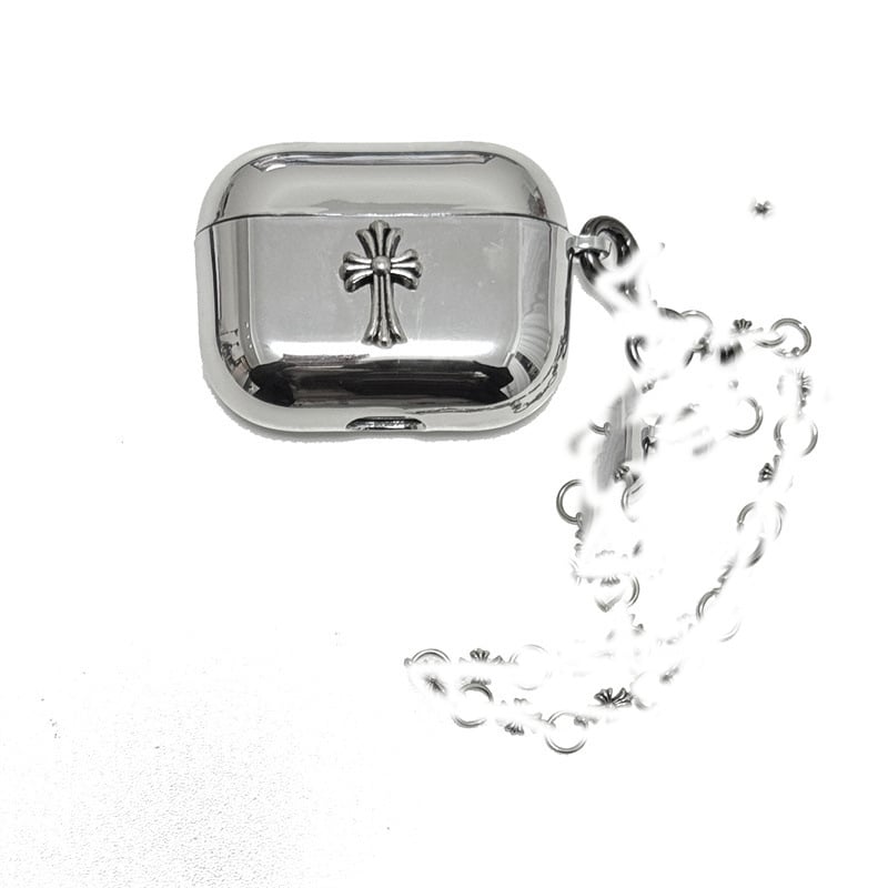 AirPods 4 Pro3 védőtok – TPU, elektroplatinált, univerzális, Apple-kompatibilis