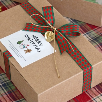 Ajándékcsomagoláshoz szatén kötél DIY masnikhoz (Anyag: poliészter bársony; Típus: kötél; Alkalmazás: ajándékcsomagolás; Téma: Karácsony)