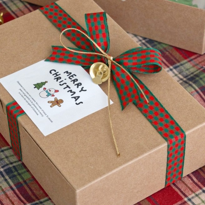 Ajándékcsomagoláshoz szatén kötél DIY masnikhoz (Anyag: poliészter bársony; Típus: kötél; Alkalmazás: ajándékcsomagolás; Téma: Karácsony)